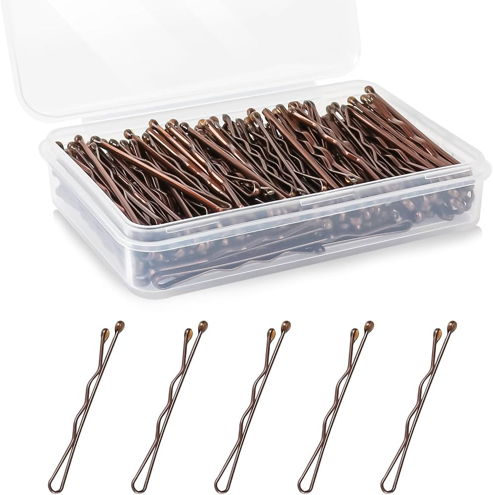 Mini Bobby Pins, 150 Count 1.38 Inch Small Hair Bobby Pins with Storage Box for Kids, Girls and W... | Amazon (US)
