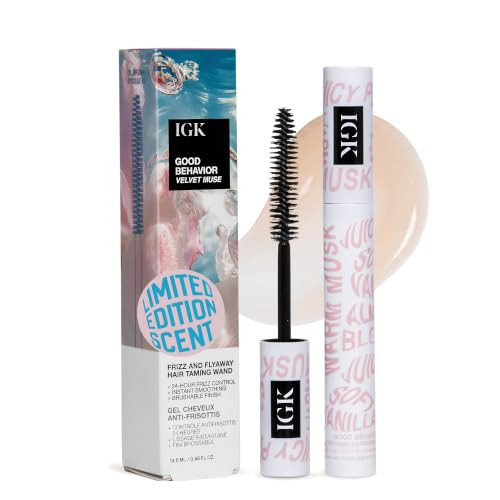 IGK Good Behavior Velvet Muse Frizz & Flyaway Taming Wand + Slick Stick | Amazon (US)