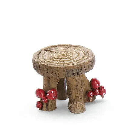 Mushroom Stool Fairy Garden Stool Miniature Stool Mini Stool | Walmart (US)