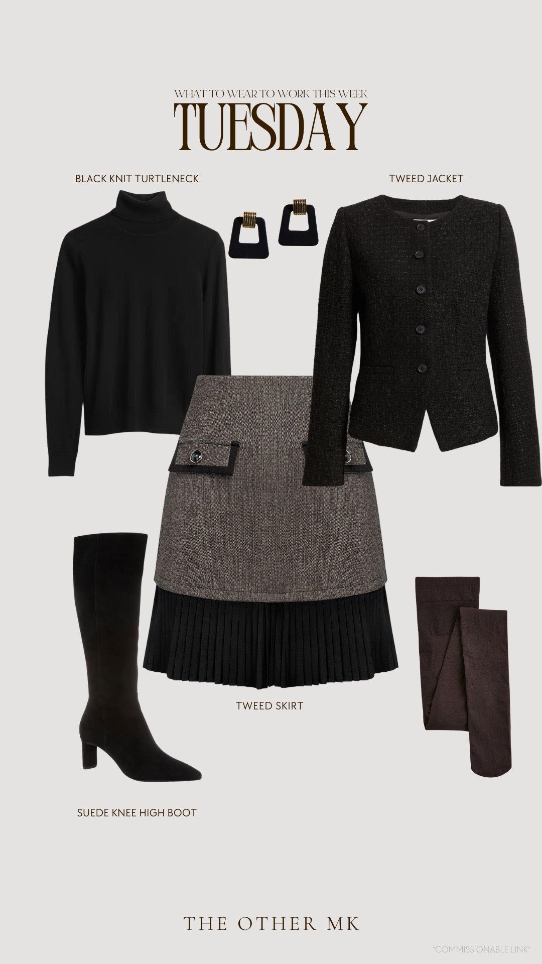 What to wear to work this week
Tweed skirt, neutral work outfit, cropped jacket 

#LTKWorkwear #LTKFindsUnder100 #LTKMidsize