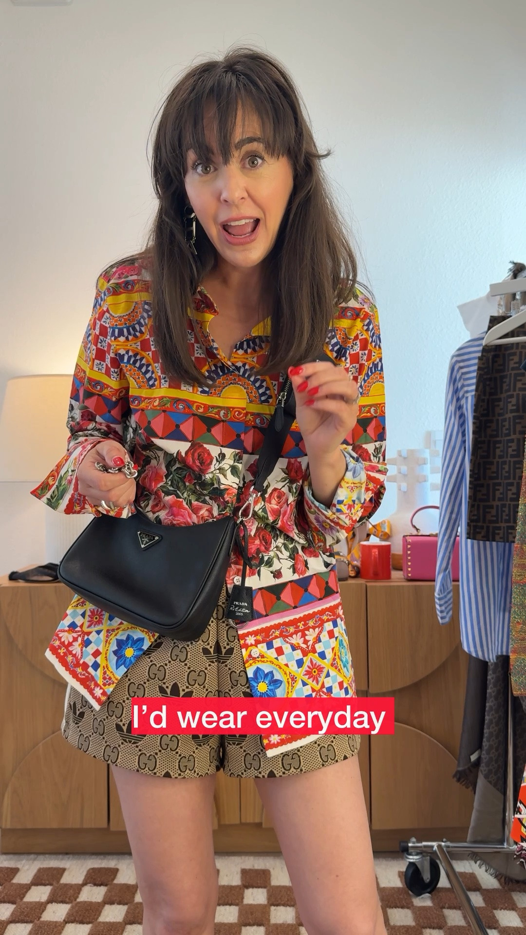 I’ve never gotten so many mean downright hateful comments as when I wore this outfit in Rome.

It was all I could do to survive heat stroke and entertain my family, but even though this fit wasn’t a hit the tip I shared is a cornerstone to my high low style strategy. Don’t save your nice things for special occasions.

Pick pieces that you love, can Wear multiple ways and most importantly look and feel like you.