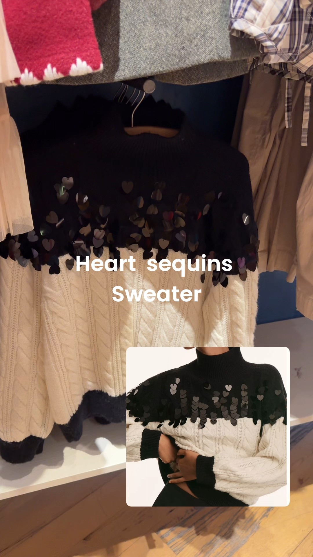 The cutest heart sequins sweater
Perfect with trousers or a pencil skirt but cute with jeans! 

Fits tts and cute all winter


#LTKootd #LTKWorkwear