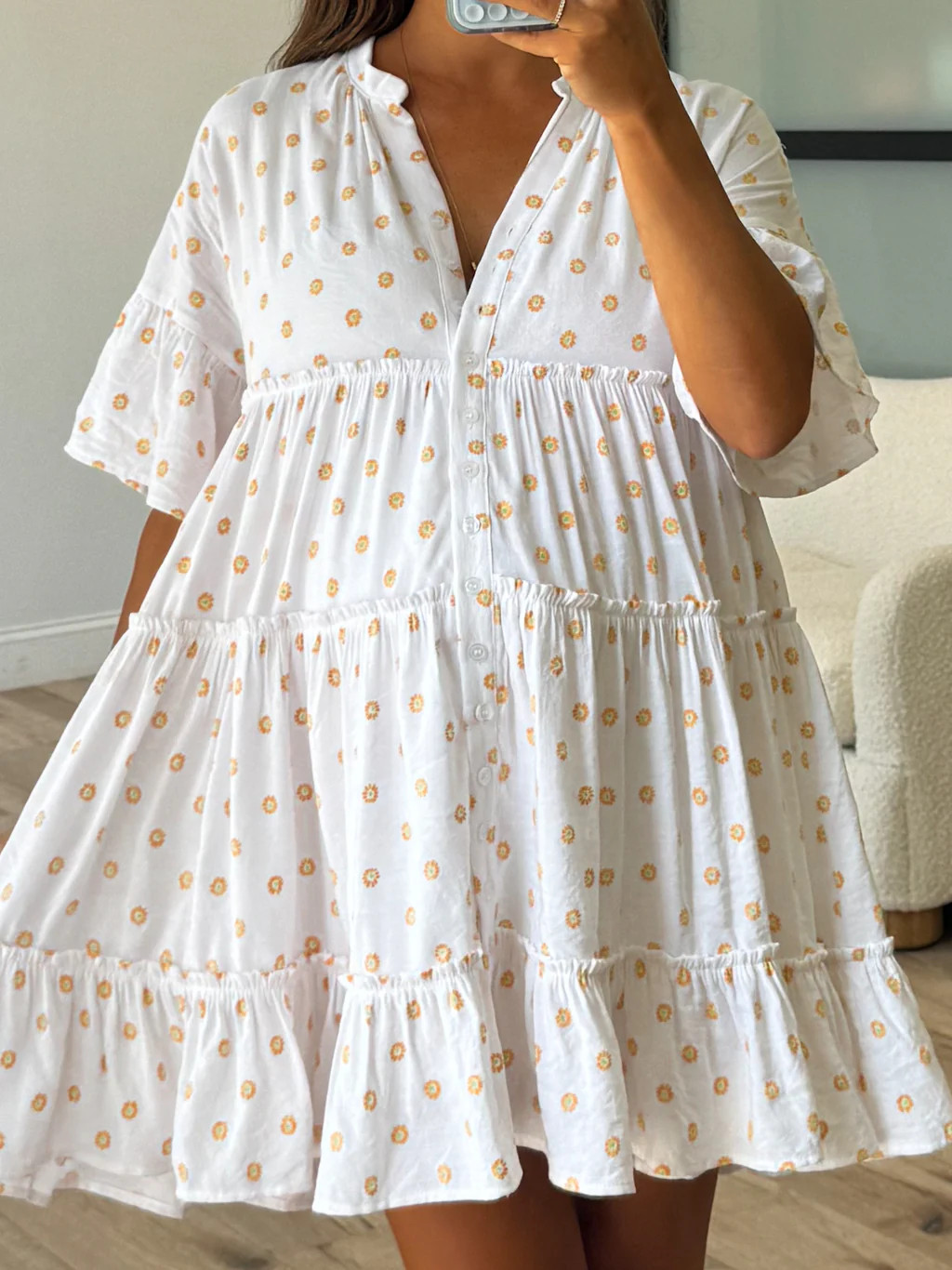 Sunshine Floral Tiered Dress | FINAL SALE | Talulah