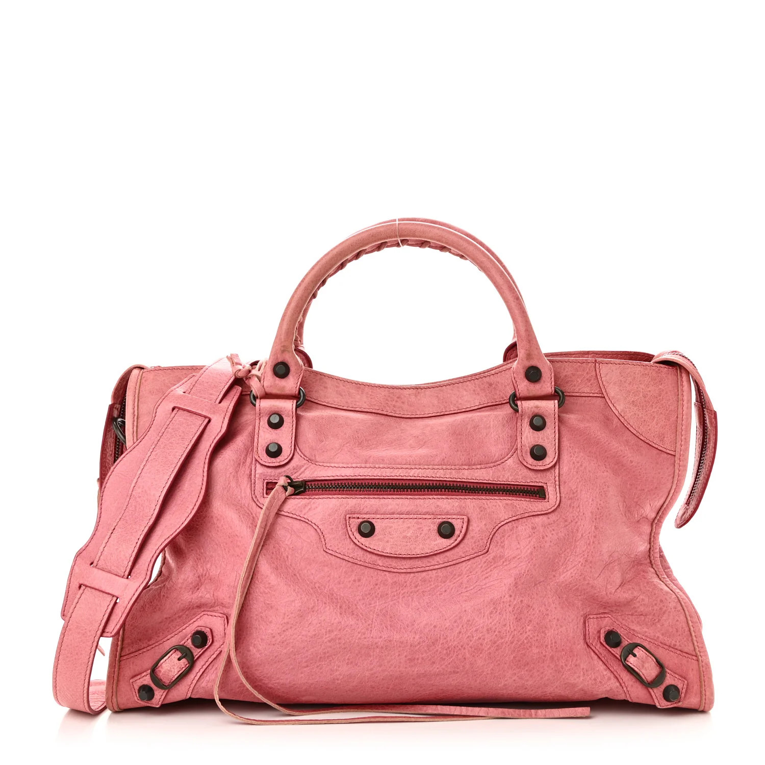 Agneau Classic Hardware City Pivoine | FASHIONPHILE (US)