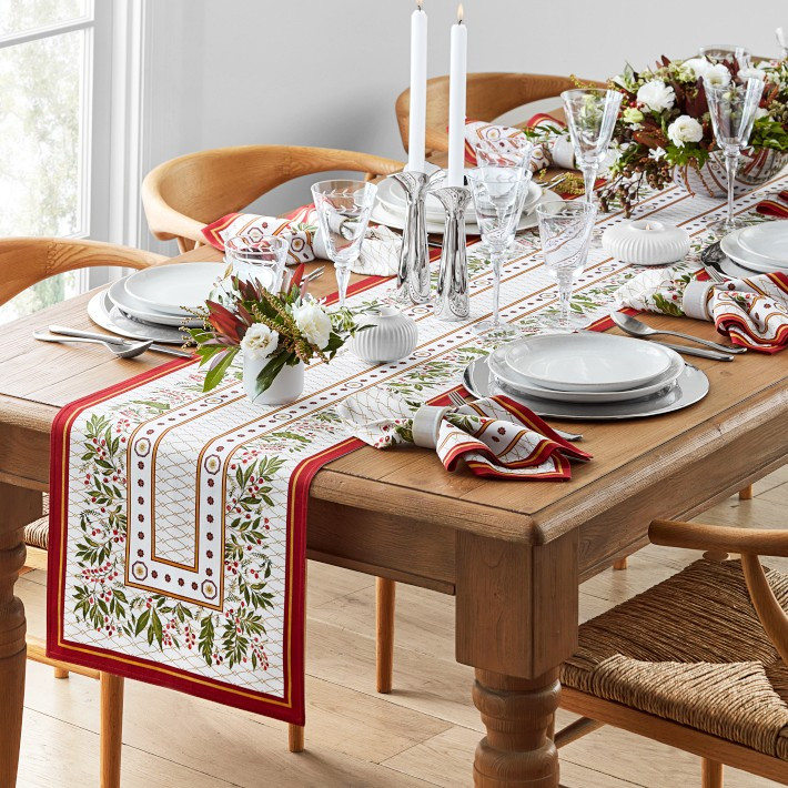Noel Floral Table Runner | Williams-Sonoma