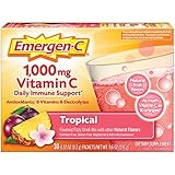 Emergen-C 1000mg Vitamin C Powder, with Antioxidants, B Vitamins and Electrolytes, Vitamin C Supplem | Amazon (US)