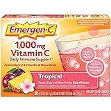 Emergen-C 1000mg Vitamin C Powder, with Antioxidants, B Vitamins and Electrolytes, Vitamin C Supplem | Amazon (US)