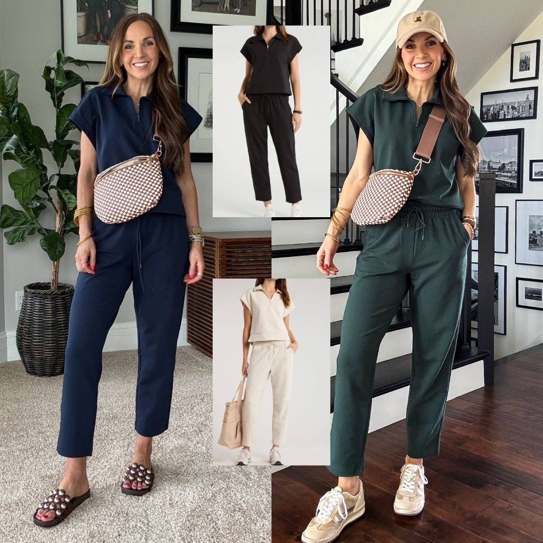 @nordstrom set comes in 4 colors, the green is coming in and out of stock. So grab your size if/when you see it available.

I am in a small 

#LTKootd #LTKgrwm