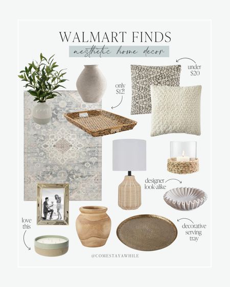 The cutest affordable summer home decor finds all from @walmart! I’m obsessed with all of it! 🤩

Come Stay Awhile, aesthetic home decor, neutral home finds, designer look-alike decor accents, stylish home pieces   

#LTKFindsUnder50 #LTKStyleTip #LTKHome