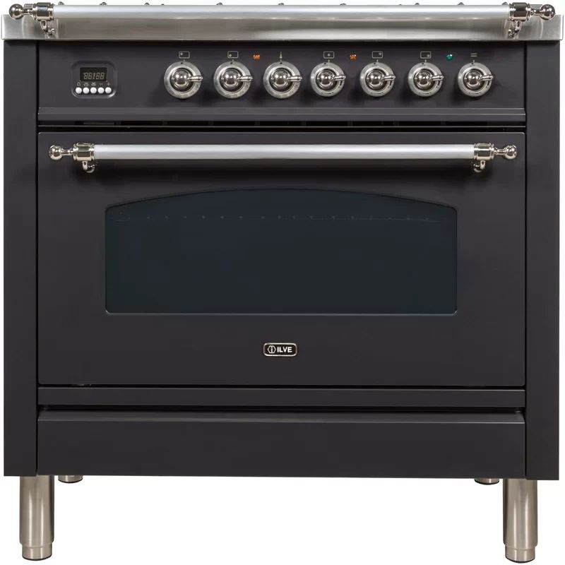 Nostalgie Series 36" 3.55 cu. ft. Freestanding Gas Range with Griddle | Wayfair North America