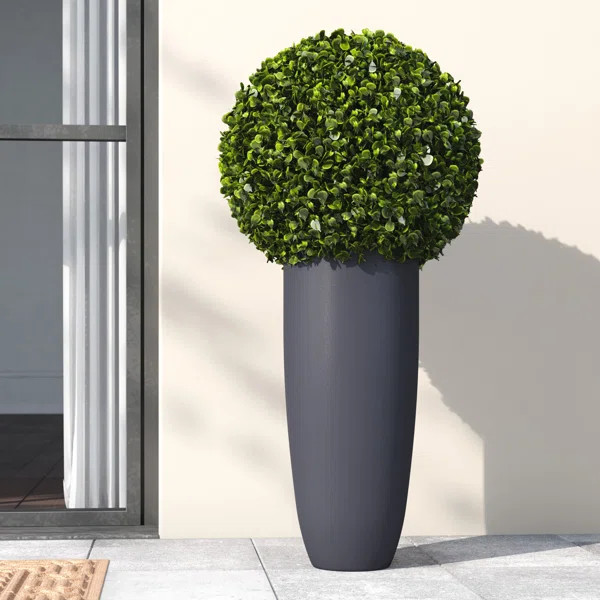 12.25" Artificial Boxwood Topiary in Planter | Wayfair North America