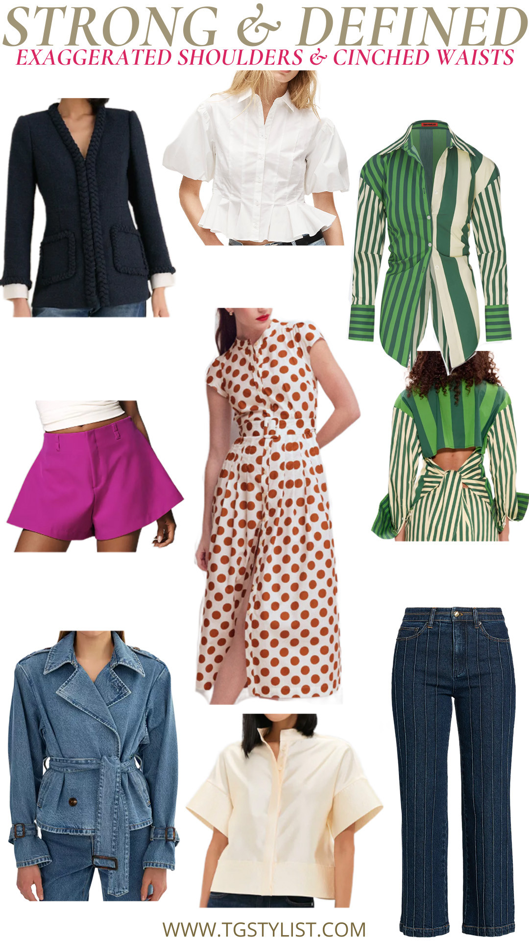 2026 Spring Lookbook - Strong & Defined 

 