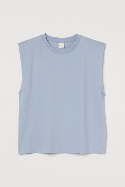 Sleeveless T-shirt | H&M (US + CA)