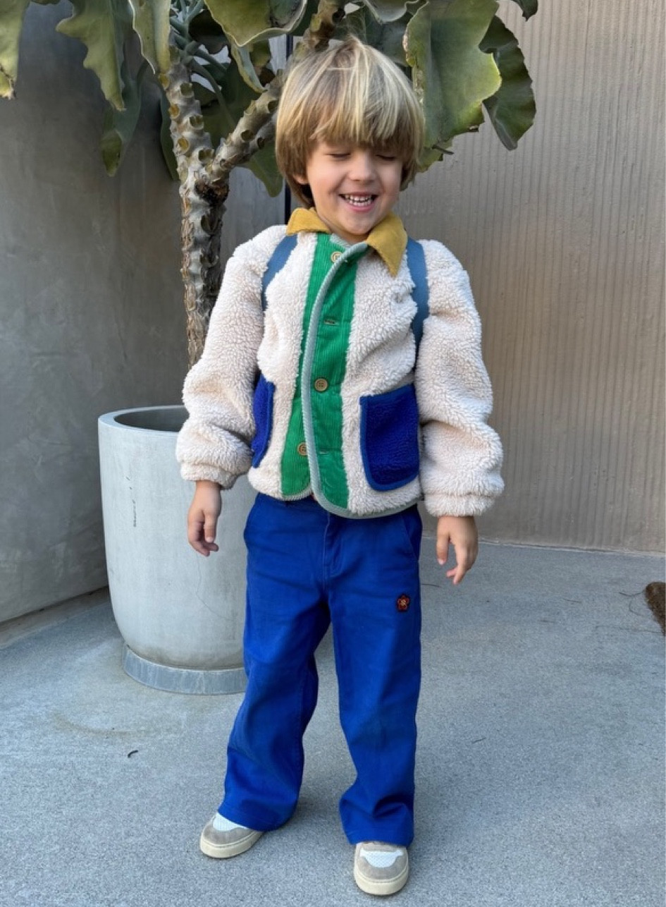 Wearing Bobo Choses! Blue pants are sold out but added a close option 

#LTKkids #LTKfamily #LTKGiftGuide