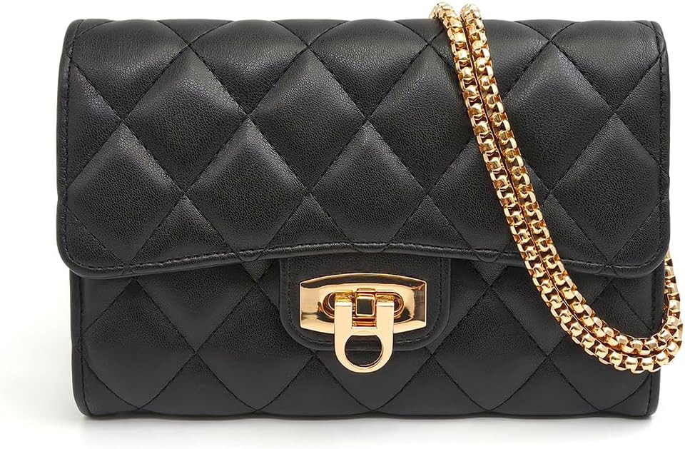 Small Purses for Women-Clutch Quilted Crossbody Bag | Amazon (US)