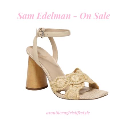 Sam Edelman Kacie Ankle Strap Sandal

On Sale!! 

Gracious me these are cute! The woven straps against the wood grain heel 😍 Love! 

Great for Summer Dresses! 

Nordstrom. Summer Outfit  

#LTKshoecrush #LTKsalealert #LTKunder100