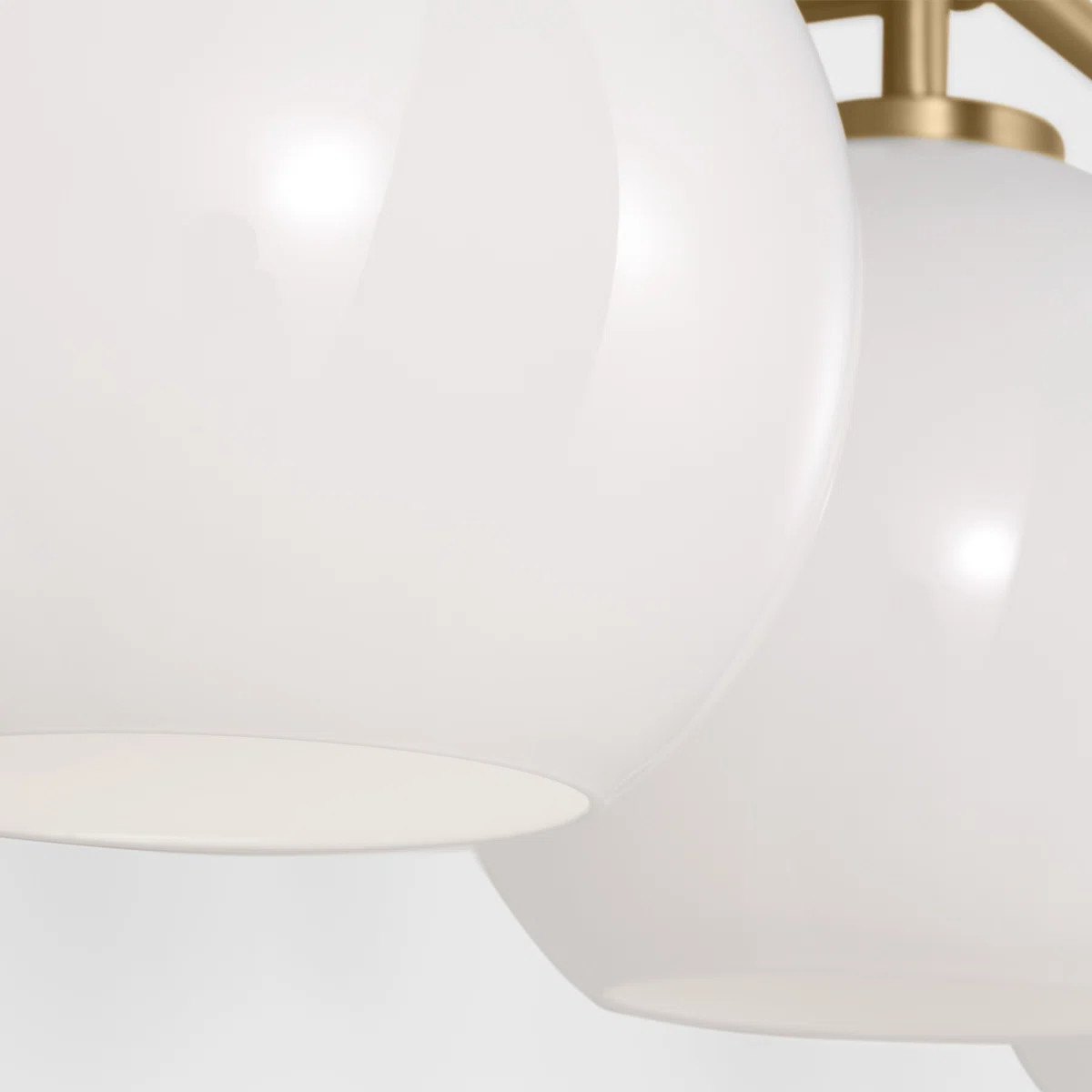 Childerley 26.5" W 3-Light Steel Vanity Light with Glass Globe Shades | Wayfair North America