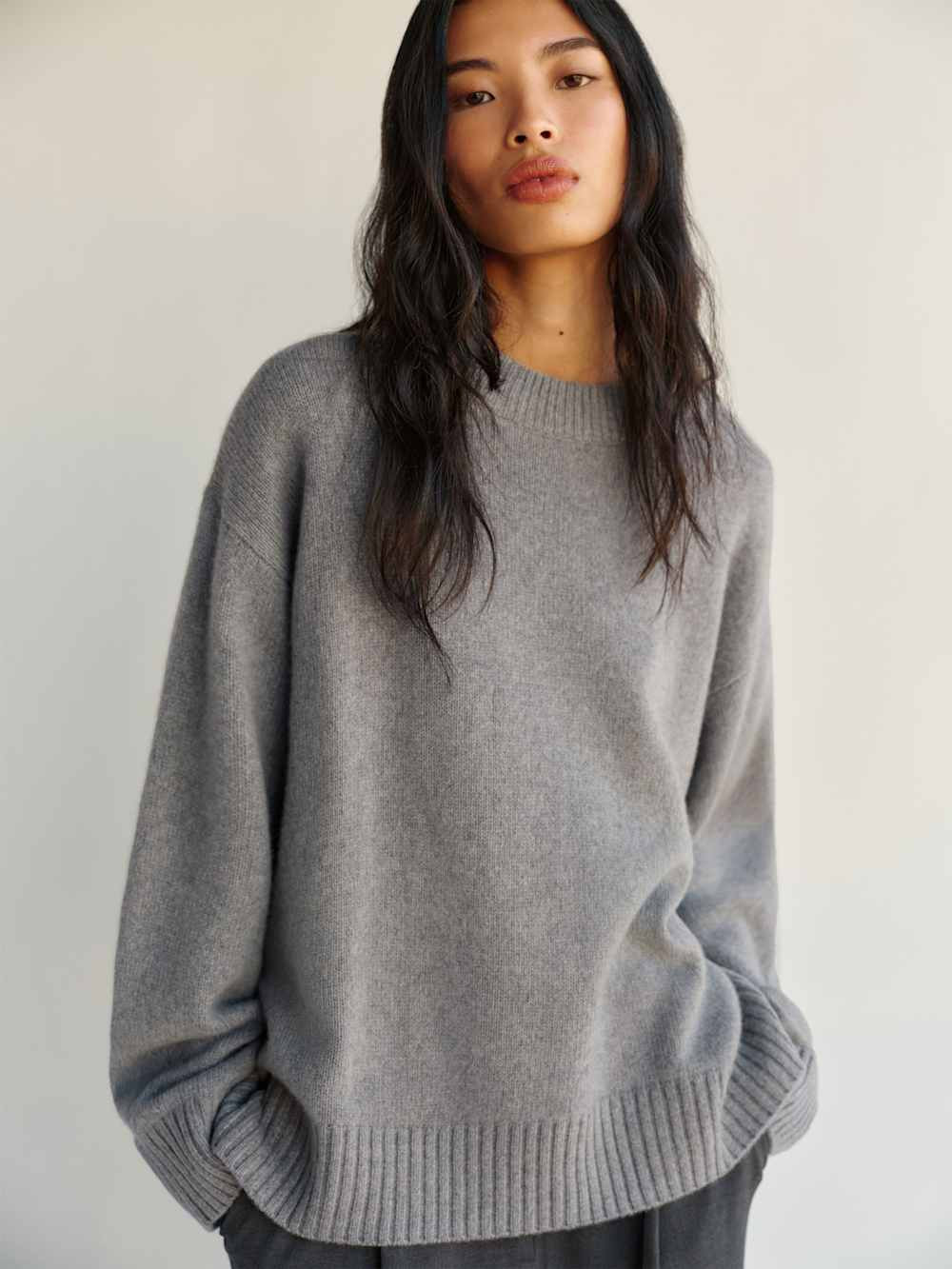 Cove Cashmere Oversized Crew | Reformation (Global)