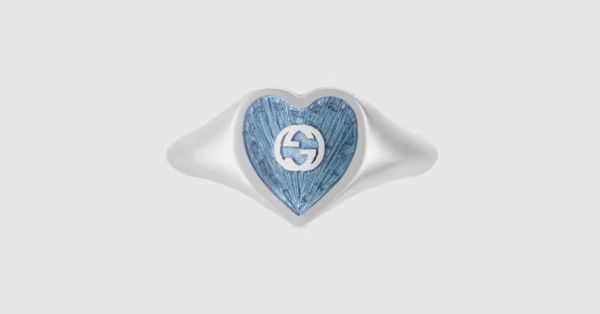 Gucci - Gucci Heart ring with Interlocking G | Gucci (US)