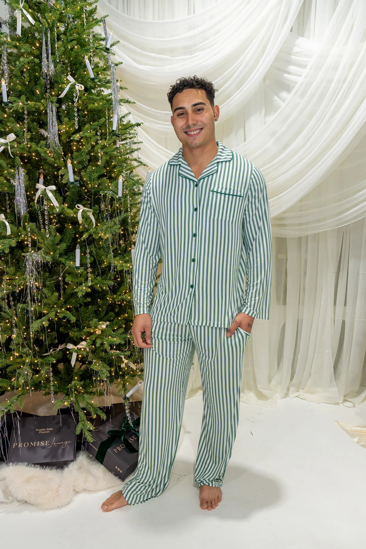 Evergreen Dreams Men's Pajama Set | Promise Baby