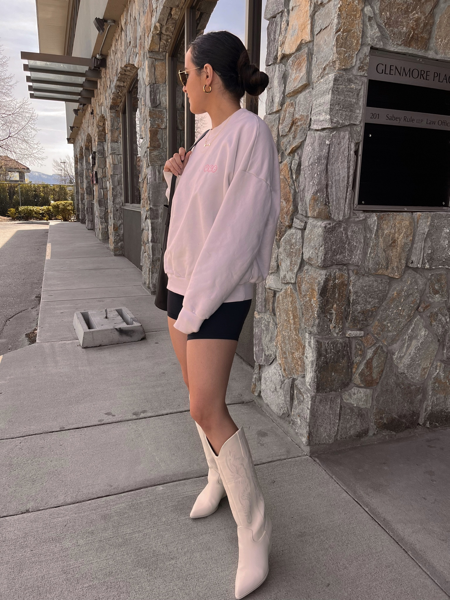 OOTD // Casual outfit, spring outfit, western boots, cowboy boots.

#LTKstyletip #LTKSeasonal #LTKshoecrush