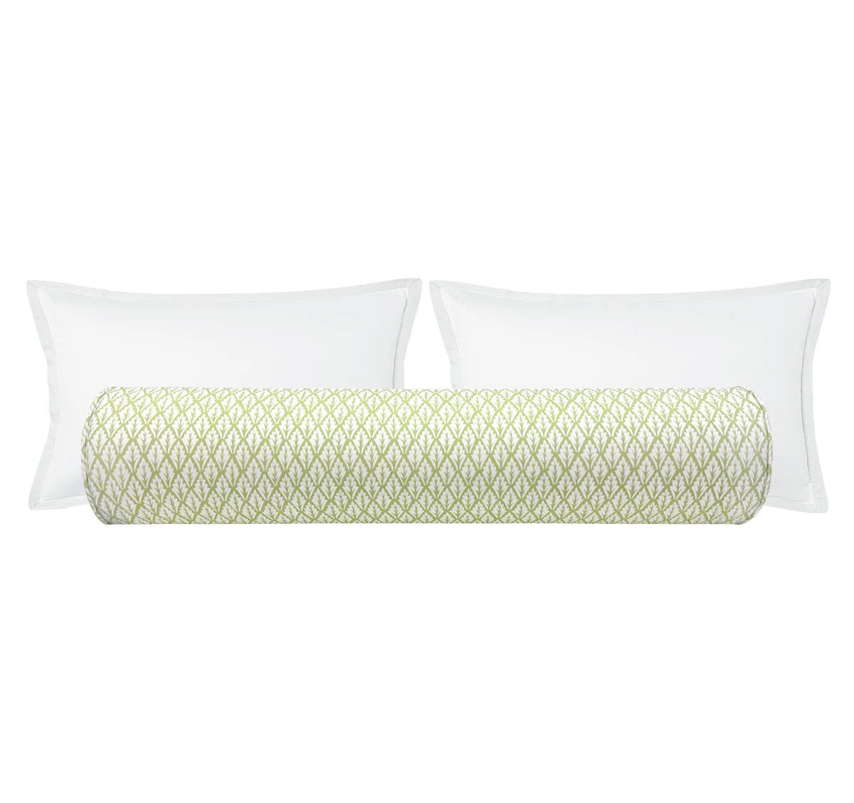 THE BOLSTER :: VERBENA PRINT // CELADON | LITTLE DESIGN COMPANY