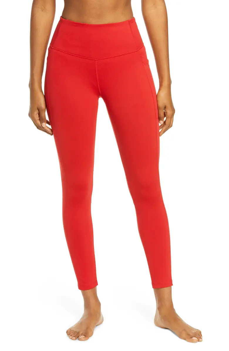 Zella Live In High Waist Pocket 7/8 Leggings | Nordstrom | Nordstrom