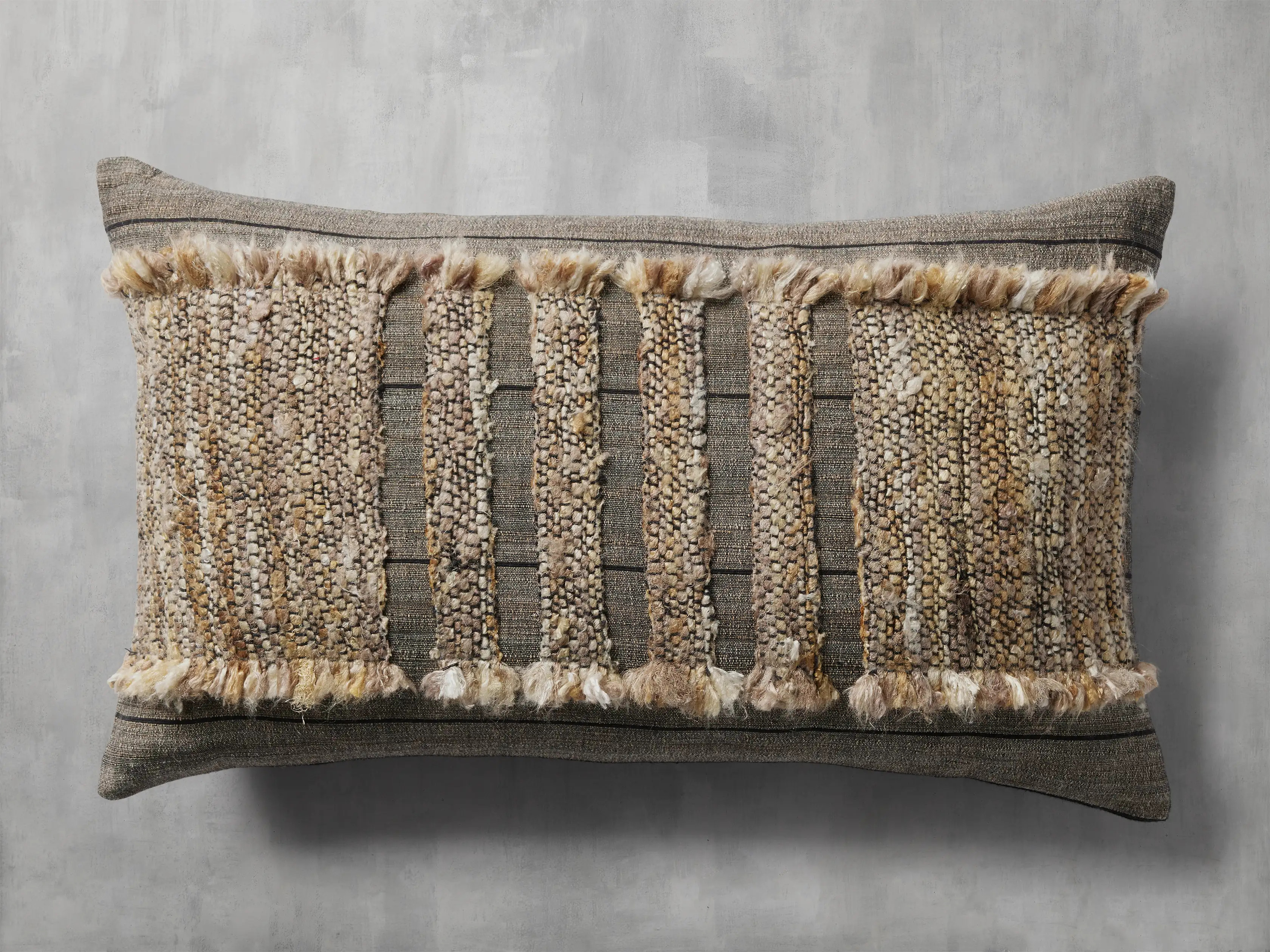 Paros Lumbar Pillow Cover | Arhaus