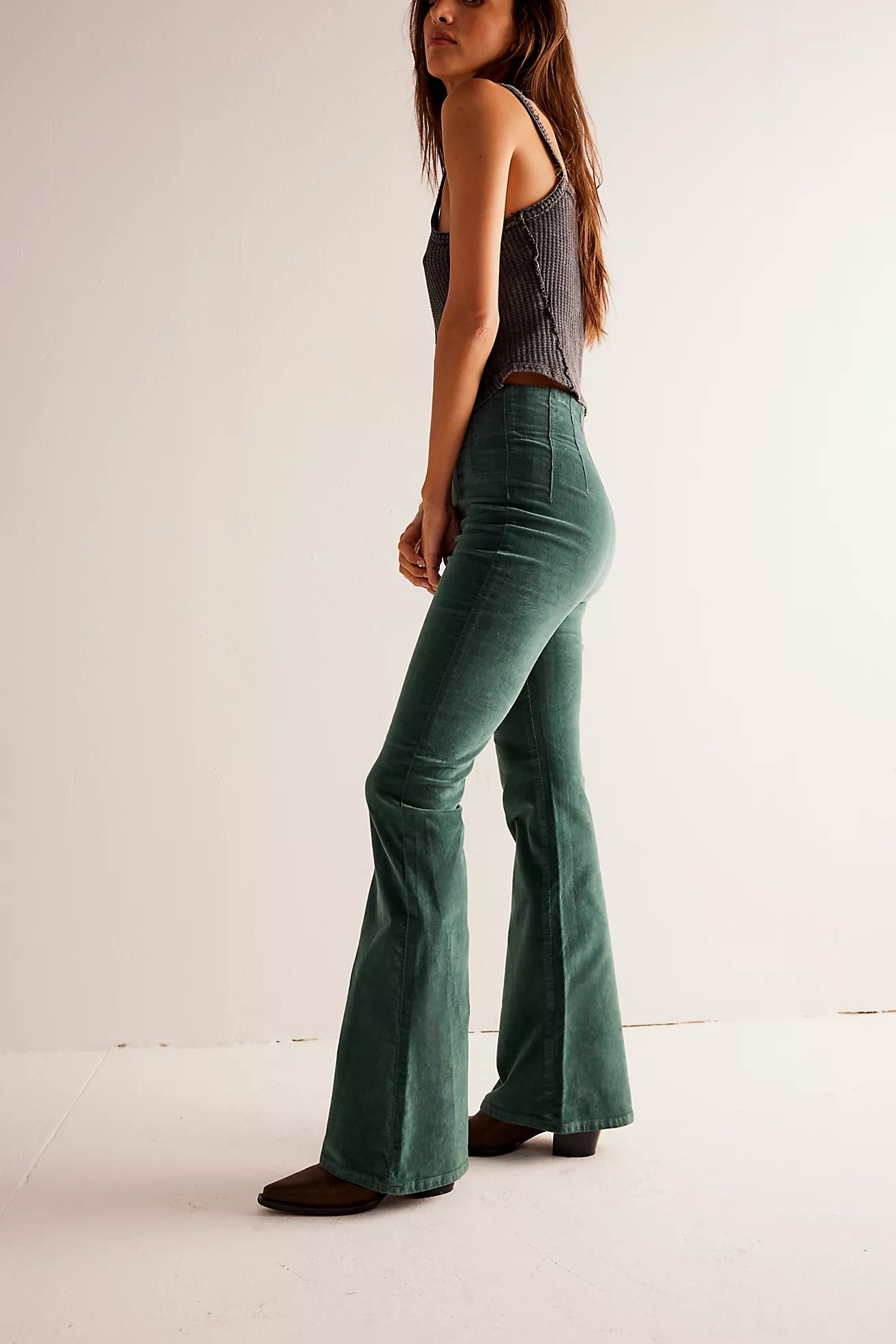 We The Free Jayde Cord Flare Jeans | Free People (Global - UK&FR Excluded)