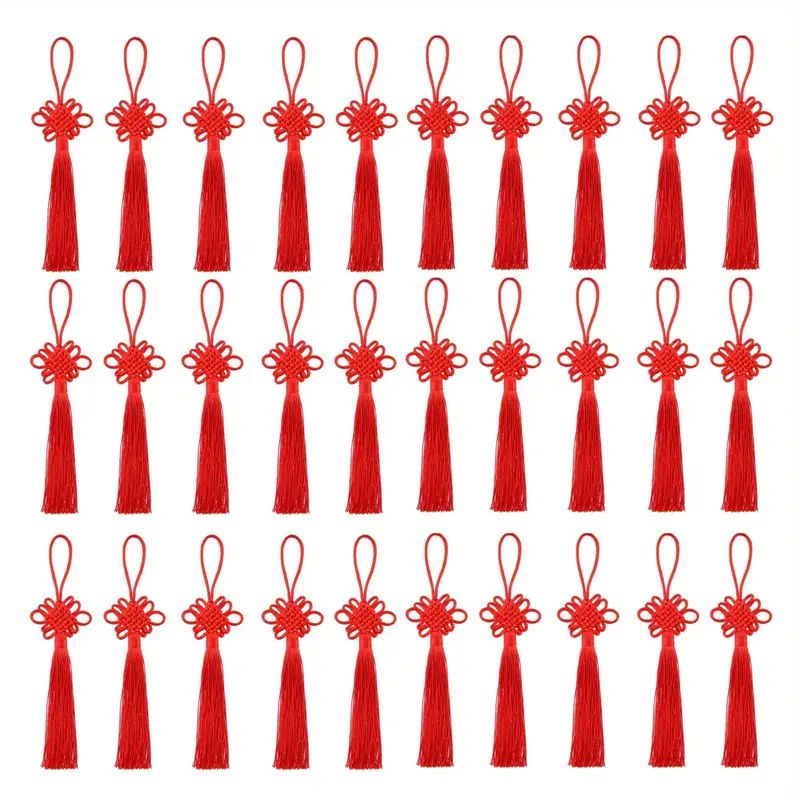 30pcs Chinese Knot Tassels, Christmas Tree Add A Touch Of Festivity To Your Home, For Home Room W... | Temu Affiliate Program