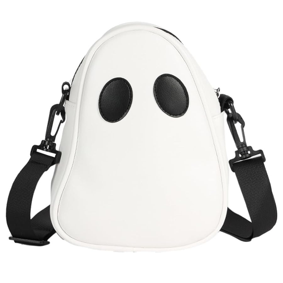 Halloween Ghost Bag Purse Novelty Crossbody Bag Shoulder Bag Holiday Party Gift Candy Bag for Boy... | Amazon (US)