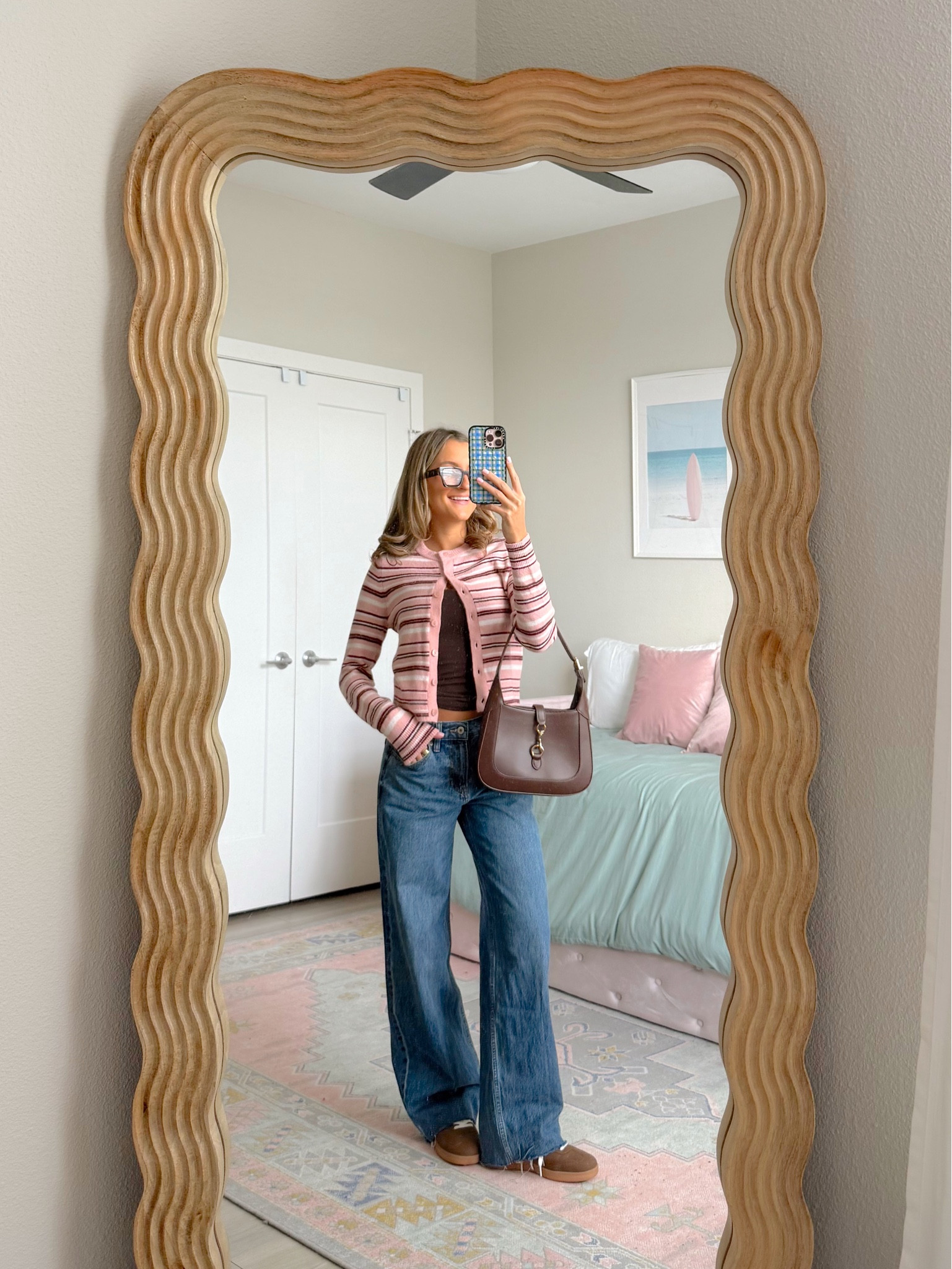 the cutest winter outfit from abercrombies sale - up to 40% off almost everything + use code AFMCKENZIE for an extra 15% off 🎄🩷 wearing a 24 in jeans 

#LTKSaleAlert #LTKootd