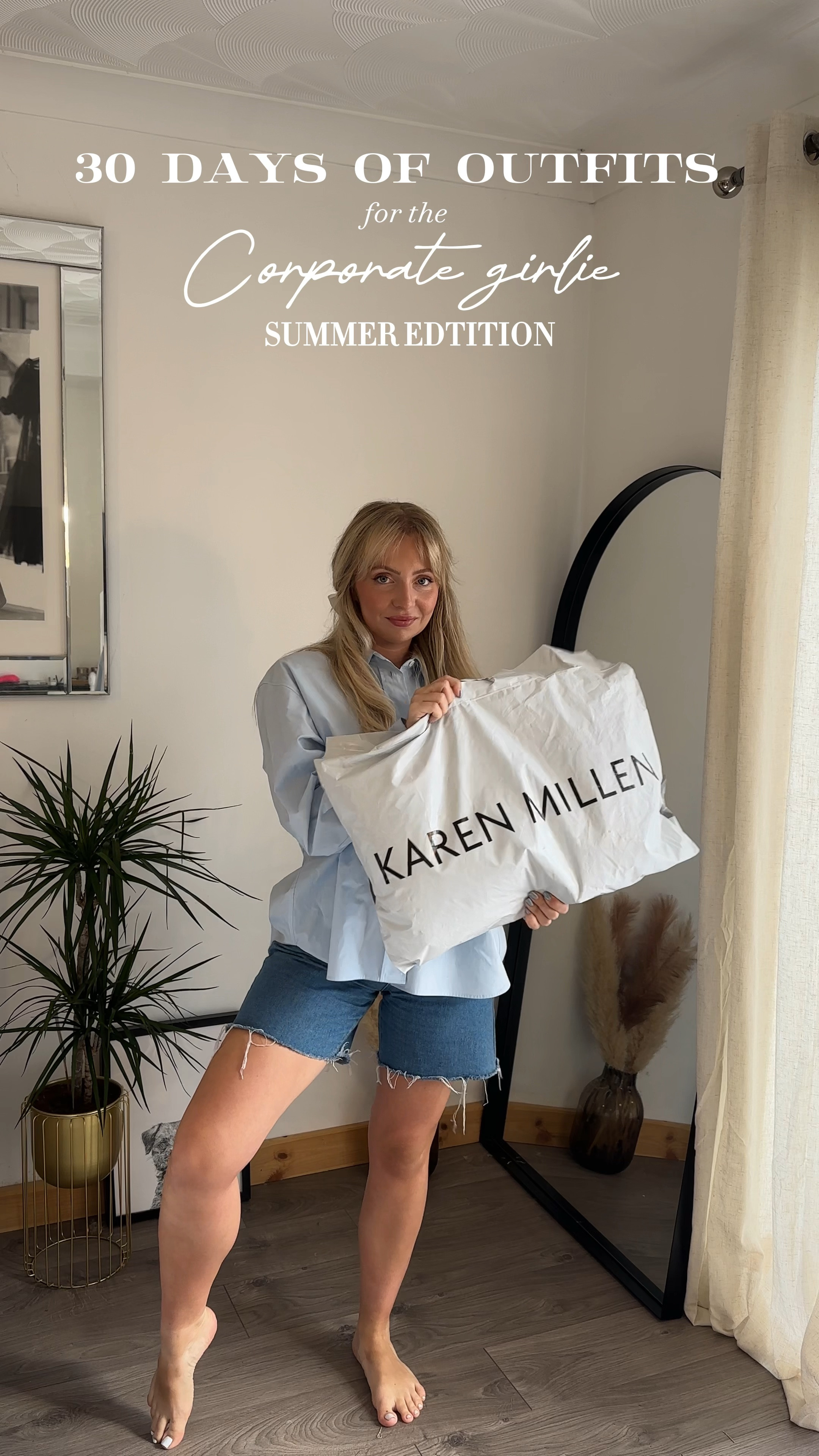 Day 1 | 30 days of outfits for the Corporate Girlie in the summer 

Outfits for corporate girls | outfits for work in the summer | summer work outfits | aesthetic work looks | pinterest work looks | office casual | Karen Millen | blue shirt | 

#karenmillen #corporate #workoutfits 

#LTKunder100 #LTKeurope #LTKworkwear