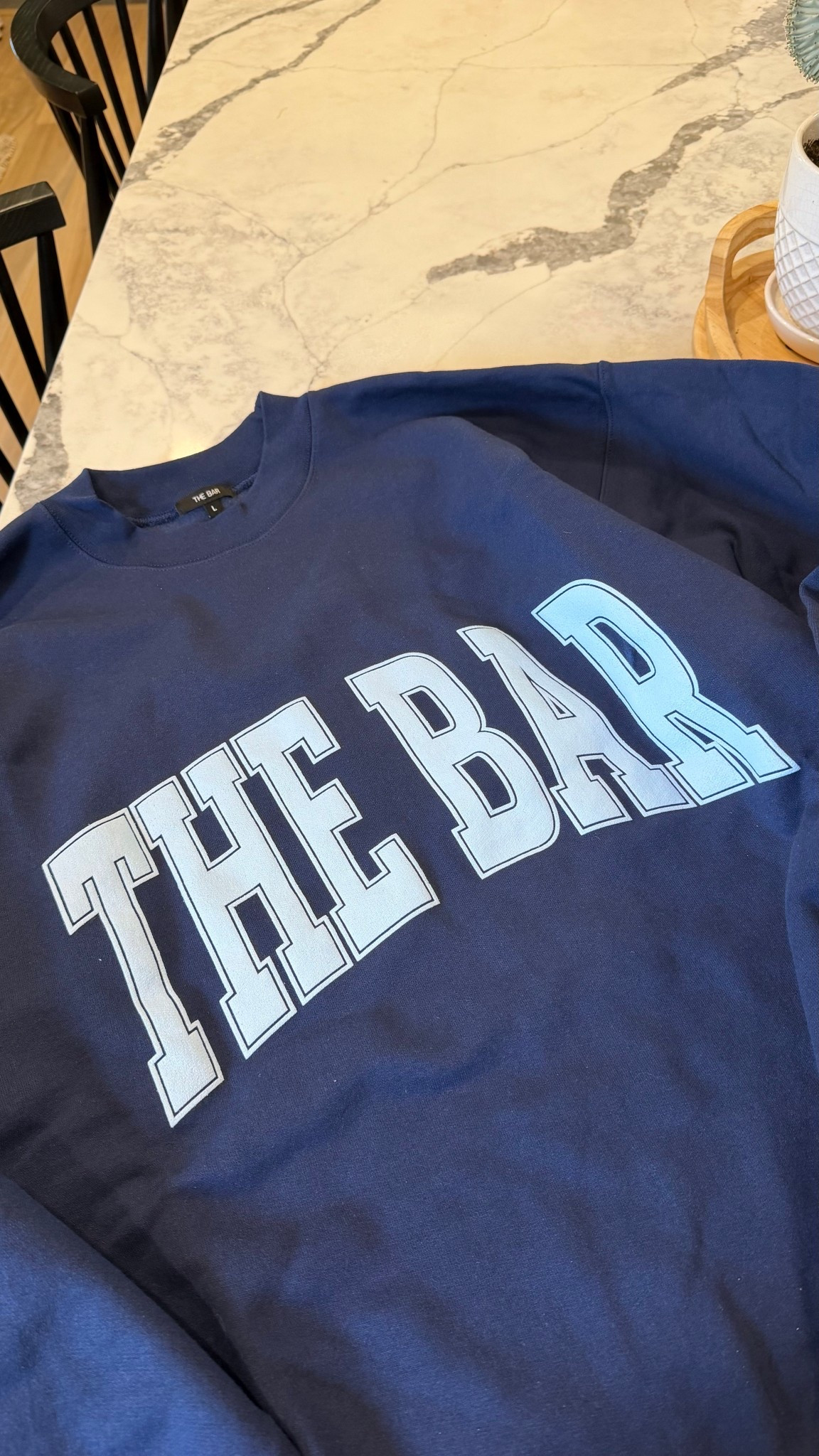 The Bar varsity sweatshirts 

#LTKootd