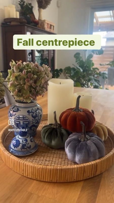 Welcome September 🍃🍂
Time to start transitioning into fall. I like to do creating a fall centerpiece 
#hostingtable


#LTKSeasonal #LTKFind #LTKhome