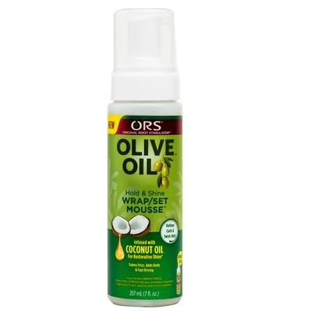 ORS - OLIVE OIL WRAP & SET MOUSSE 8 Oz. * BEAUTY TALK LA * | Walmart (US)