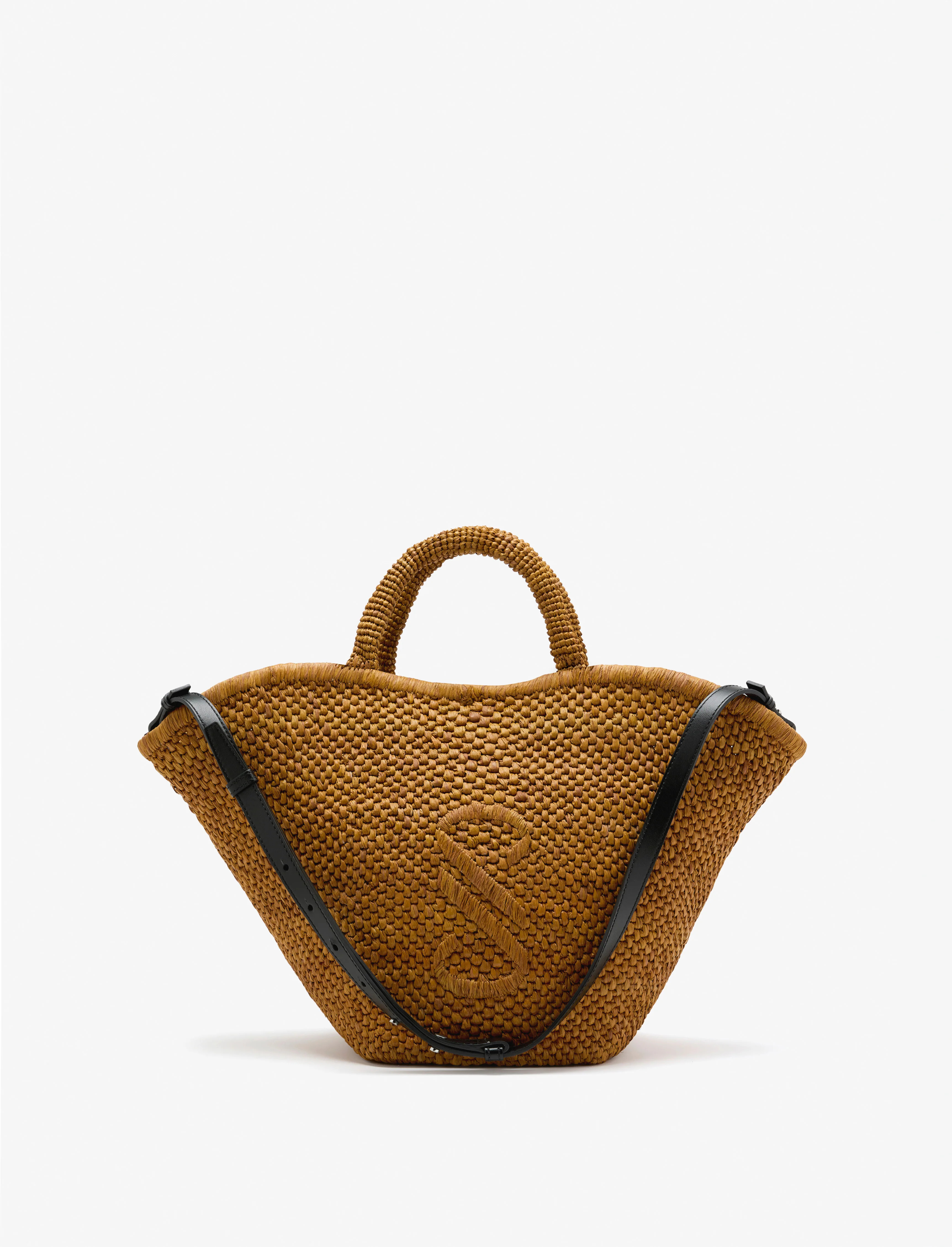 Proenza Schouler Large Chelsea Tote in Natural Raffia - Honey | Proenza Schouler Official Site | Proenza Schouler LLC