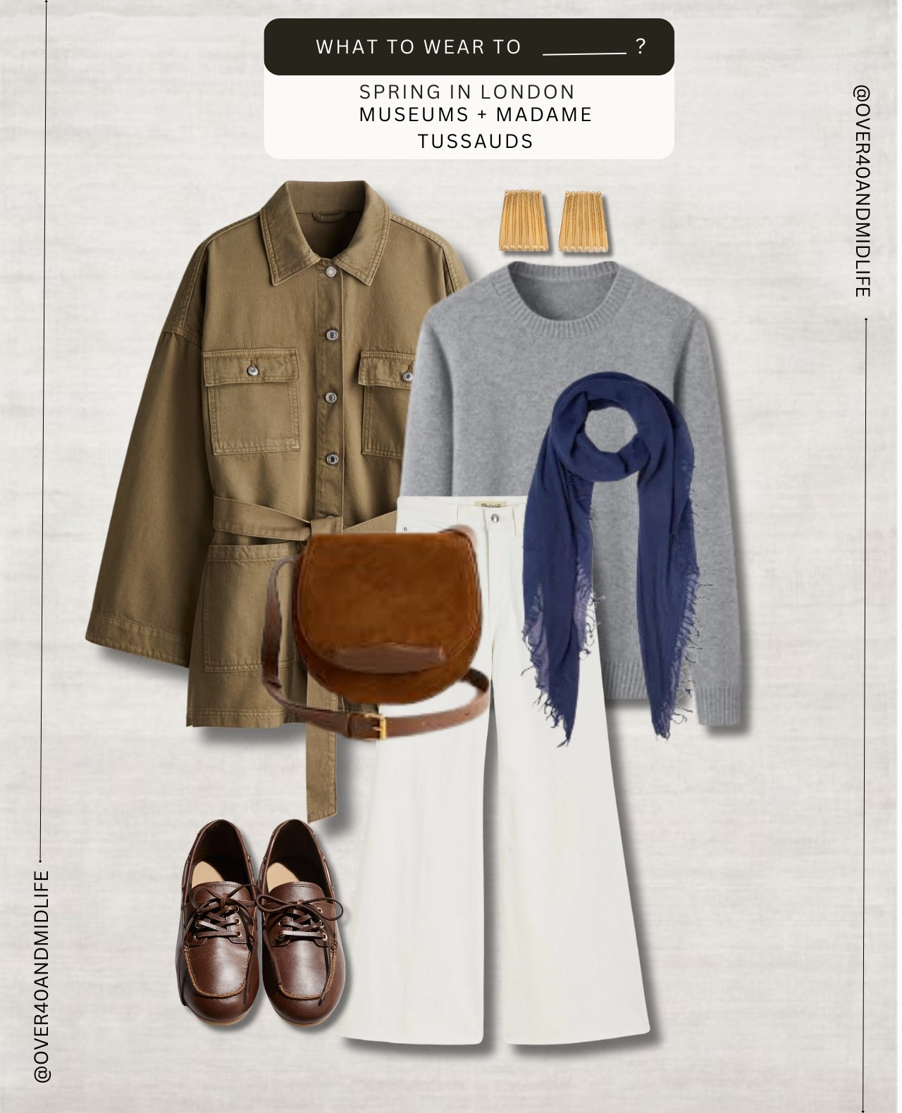  ✨Tap the bell and ❤️ for over 40 fashion, midlife style, midsize fashion and luxury looks for less. 



What to wear London, Paris, Europe in May/June

👑"Helping you look good, feel good!" - Lindsey Denver

Over 40 mom, over 50, midlife, midsize fashion, size 10, size 12, size 8, ootd, perimenopause, gen X, body confidence, over 45, outfit inspiration, mom outfit 

Follow my LTK @Over40andmidlife on the @shop.LTK app to view this post and get my exclusive app-only content!

#liketkit #LTKOver40 #LTKFindsUnder50
@shop.ltk
https://liketk.it/5ddiI