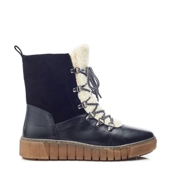 Sh Braemar Black Leather | Moda in Pelle UK