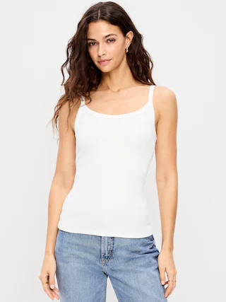 Rib-Knit Cami Tank Top | Old Navy (CA)