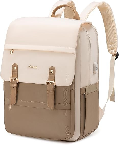 LOVEVOOK Laptop Backpack for Women Vintage Travel Backpack Purse Airline Approved 15.6 Inch Large... | Amazon (US)