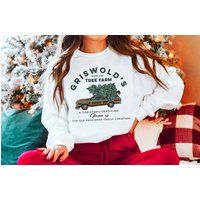 Griswold Family Christmas Sweatshirt, Fun Old Fashioned Christmas, Cute Xmas Crewneck, Retro Jumper | Etsy (US)