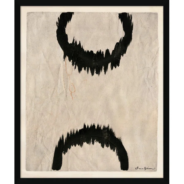 Circles by Dana Gibson - Picture Frame Graphic Art | Wayfair North America