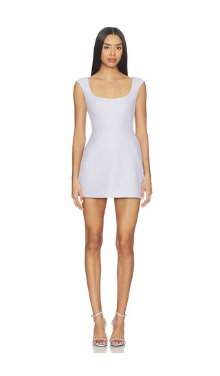 Bryn Mini Dress in Dusty Lavender | Revolve Clothing (Global)