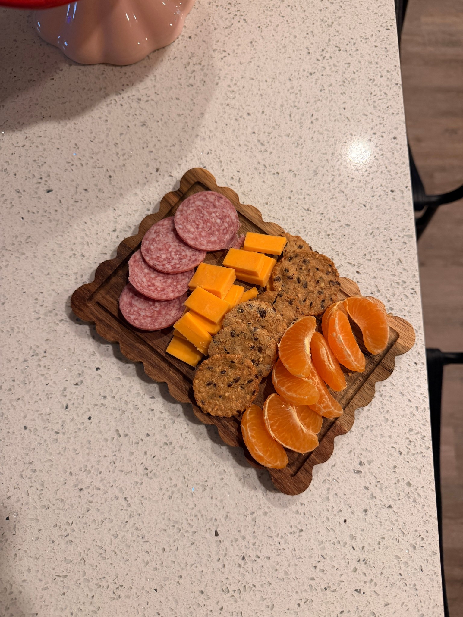 Cute scallop wood cutting boards snack boards comes in a three pack! 

#LTKmomlife #LTKHome