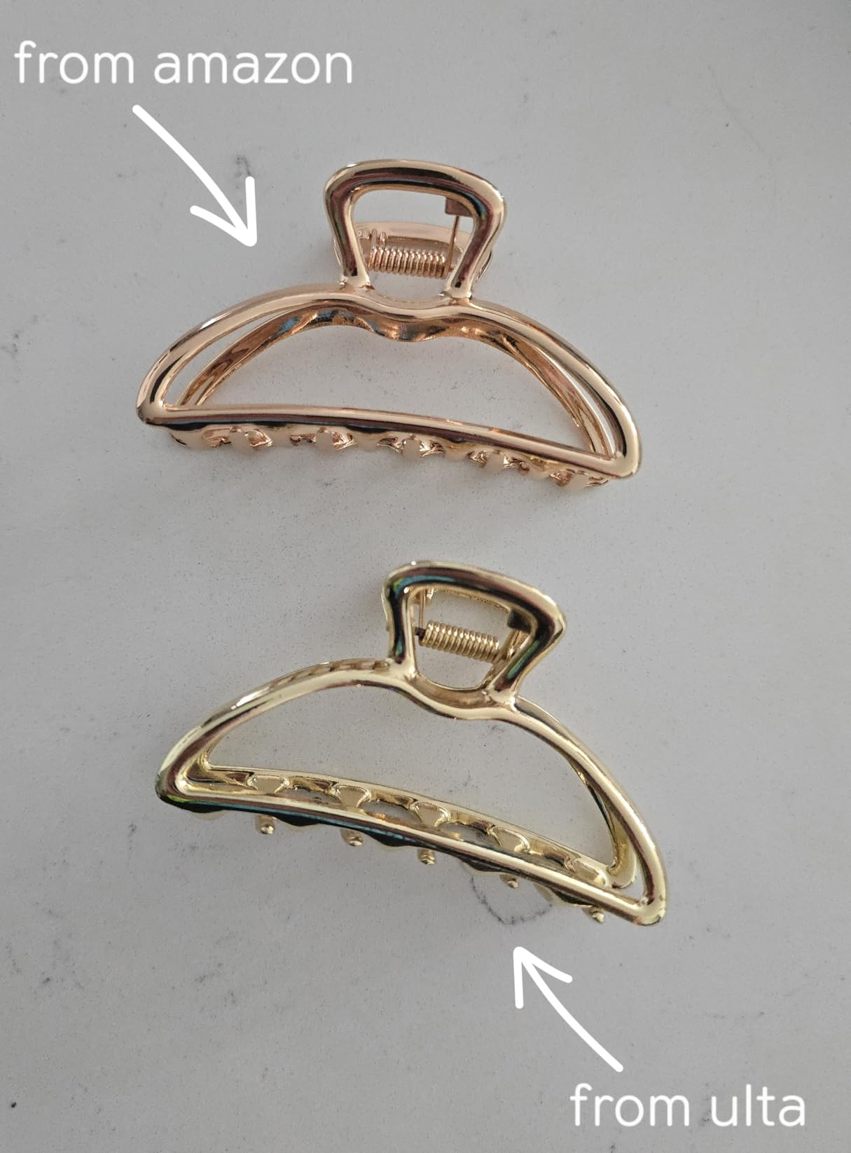 Kitsch Metal Hair Clips for Women - Durable & Elegant Metal Claw Clips, Perfect for Everyday Use ... | Amazon (US)