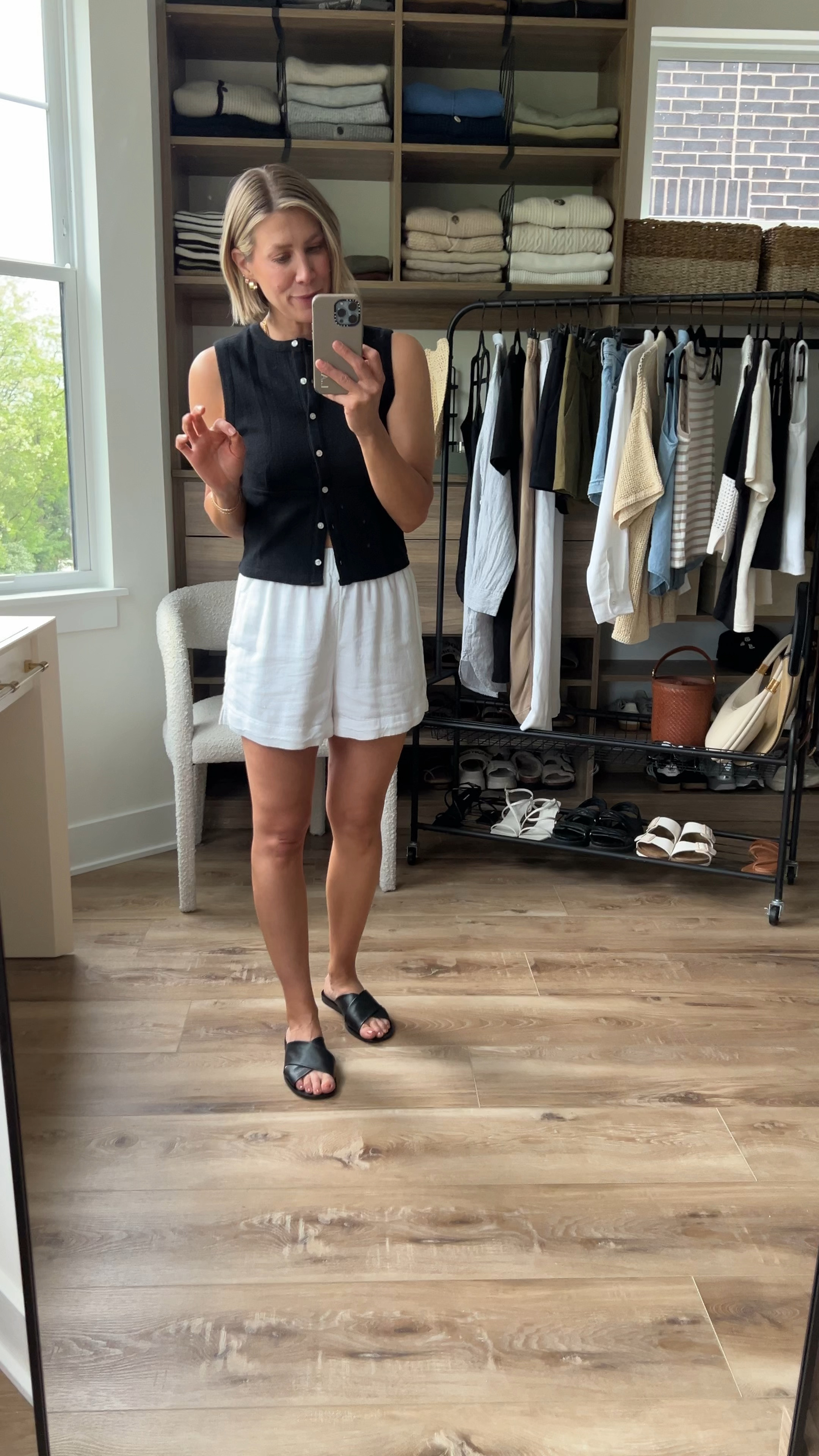 Wearing small cardigan tank 

#LTKstyletip #LTKfindsunder50 #LTKfindsunder100