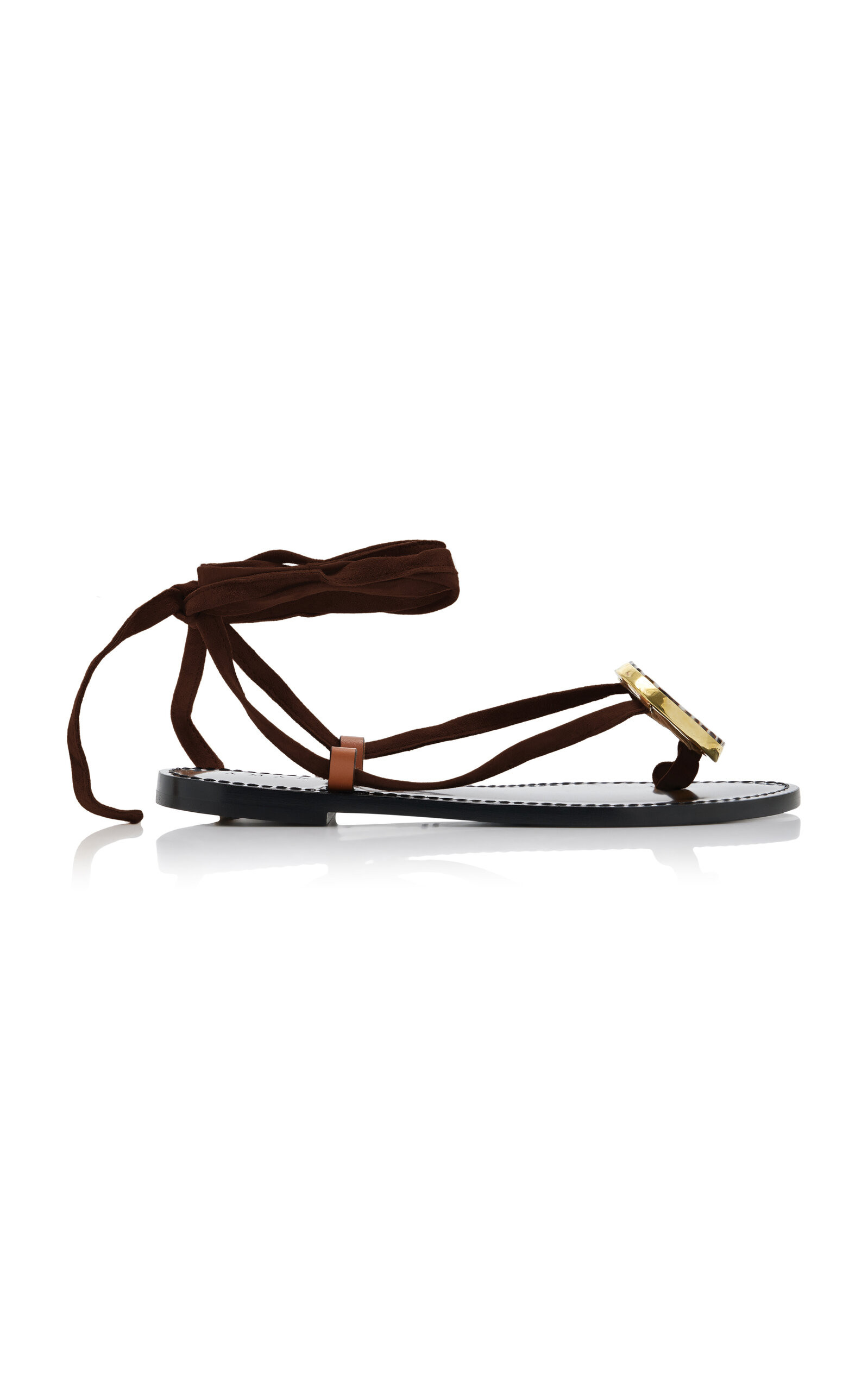Exclusive Vamizi Embellished Suede Sandals | Moda Operandi (Global)