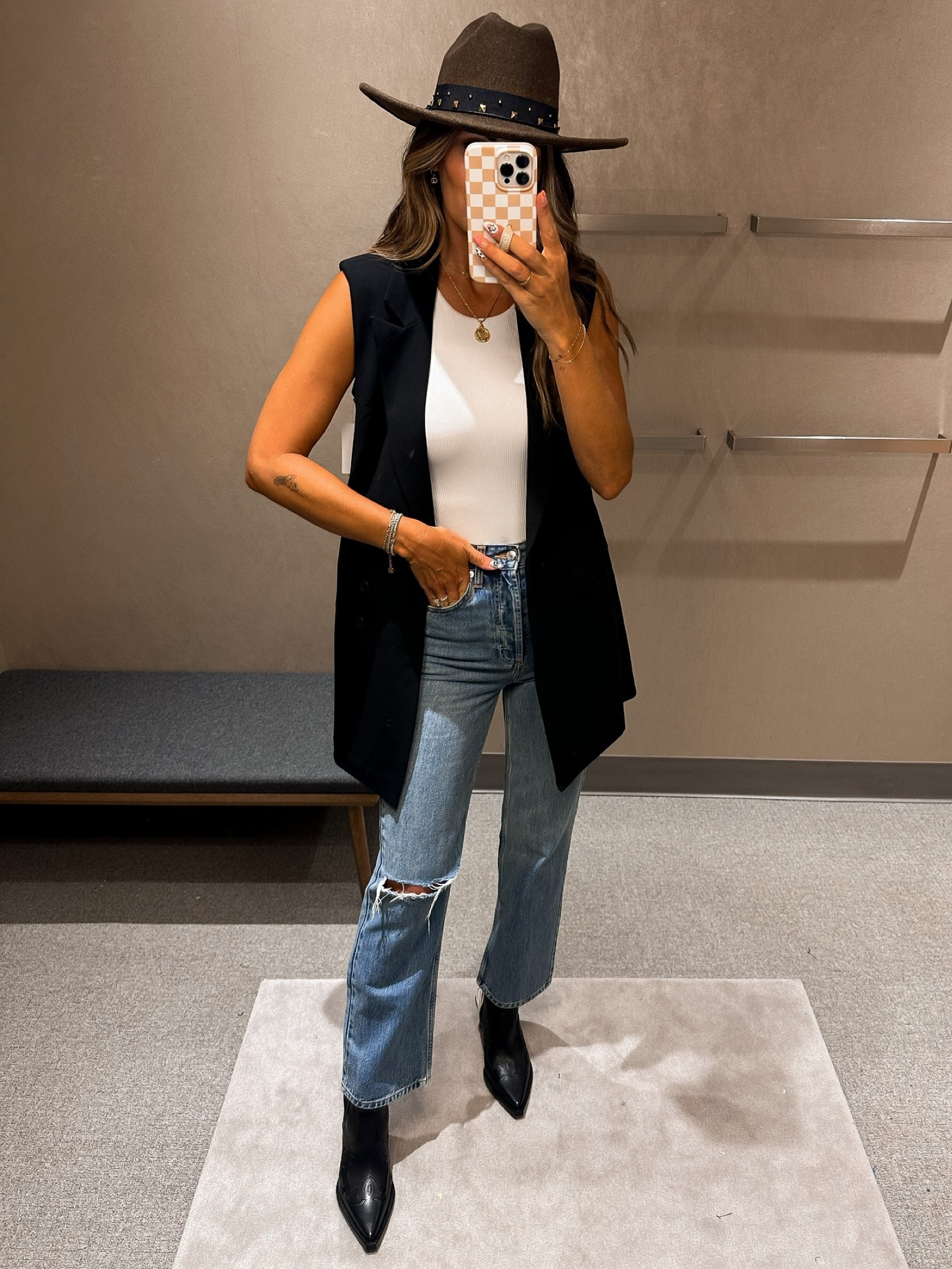 Sleeveless Blazer Minidress curated on LTK