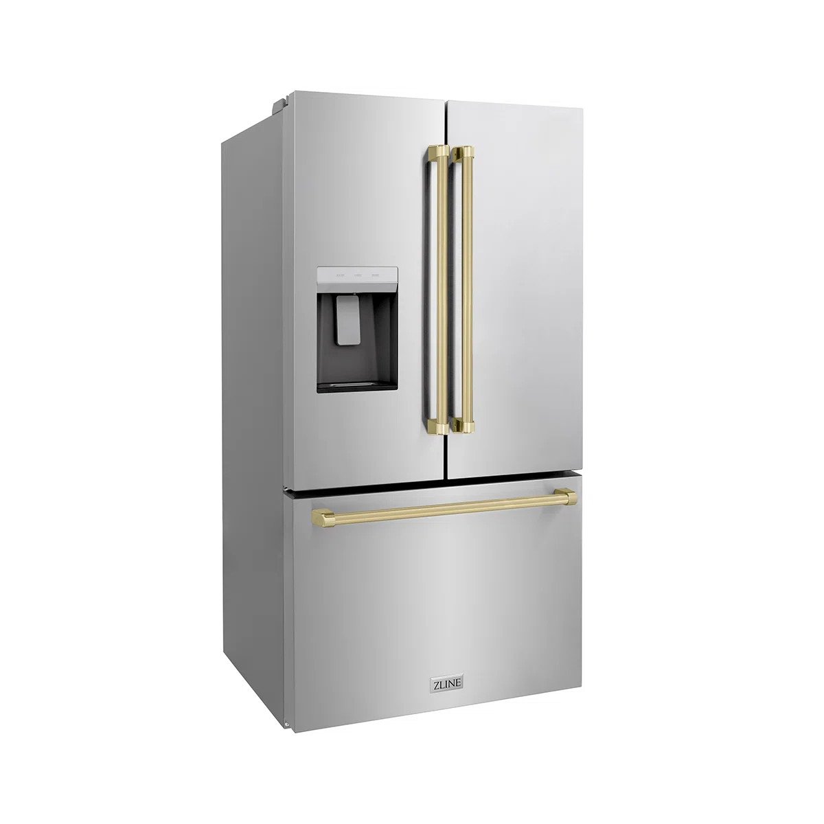 ZLINE Autograph 36 in. Standard-Depth Refrigerator w/ Handles RSMZ-W-36-CB | Wayfair North America